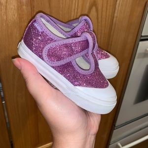 Sparkly purple Vans